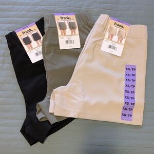 Women's Skort - Frank & Oak - Beige, Black, Olive Green - Size XS